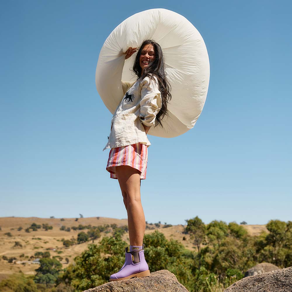 Bobbi Ankle Boot // Dusty Lilac Merry People