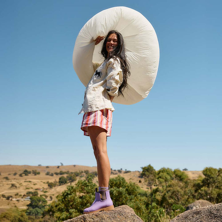 Bobbi Ankle Boot // Dusty Lilac Merry People