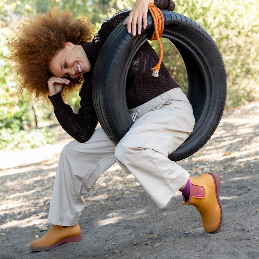 Bobbi Ankle Boot // Ochre Gumboot Merry People
