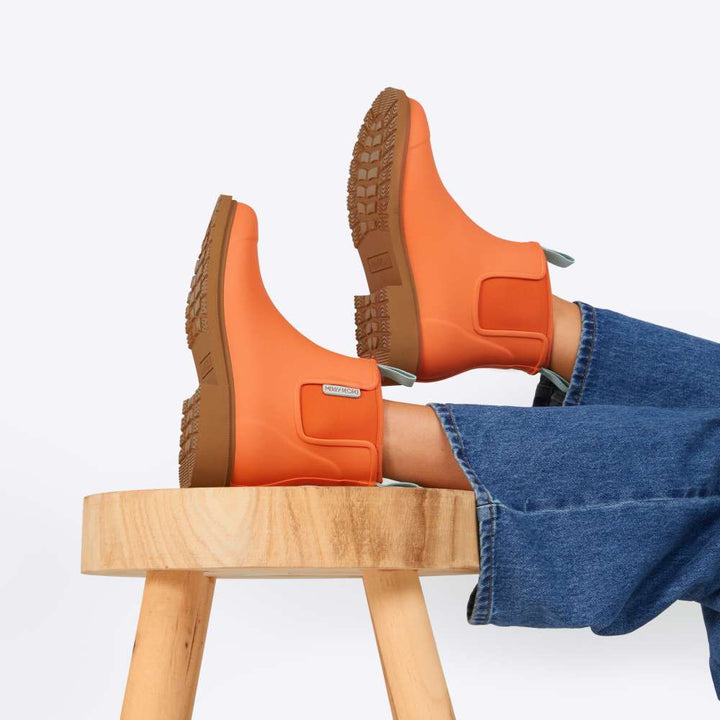Bobbi Ankle Boot // Sherbet Orange Merry People