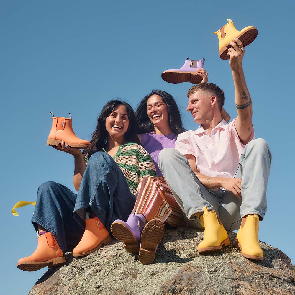 Bobbi Ankle Boot // Sherbet Orange Merry People