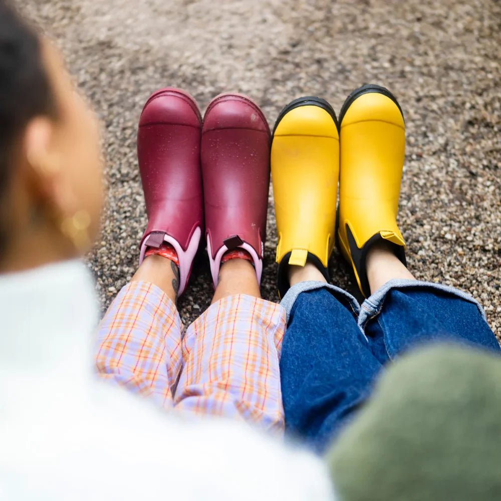 Bobbi Gumboot // Beetroot Pink boots Merry People