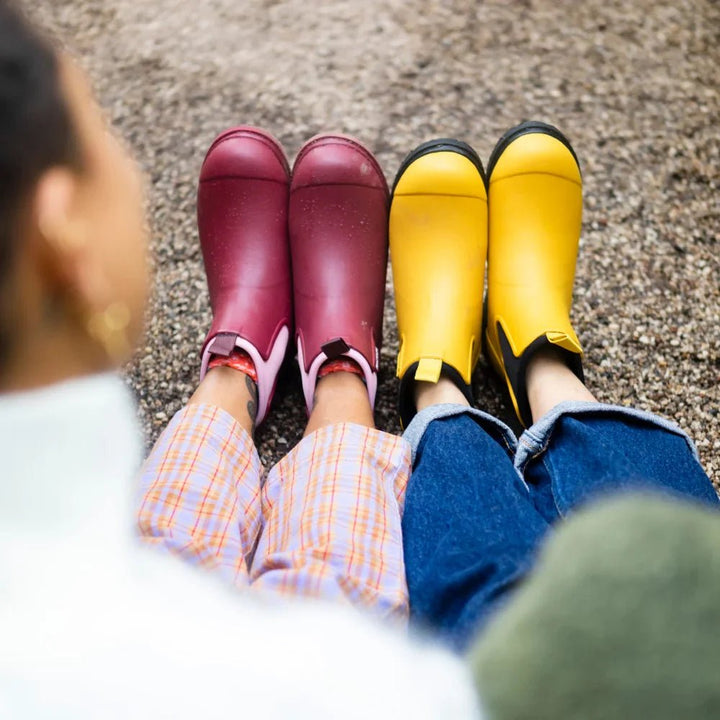 Bobbi Gumboot // Beetroot Pink boots Merry People