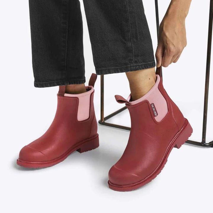 Bobbi Gumboot // Beetroot Pink boots Merry People