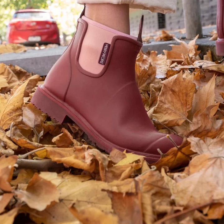 Bobbi Gumboot // Beetroot Pink boots Merry People