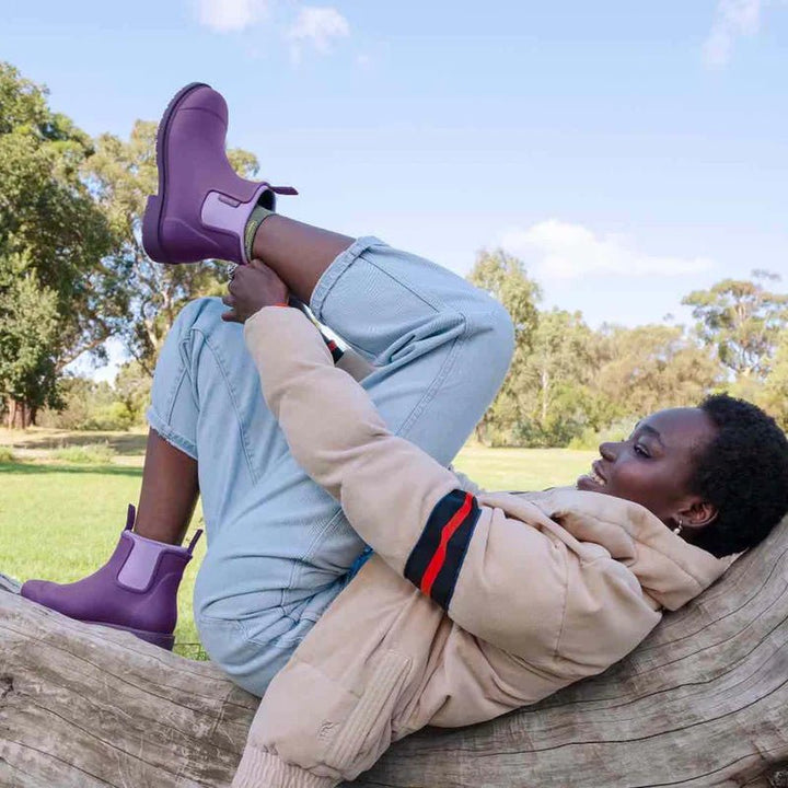 Bobbi Gumboot - Grape *Limited edition - last pairs Gumboot Merry People