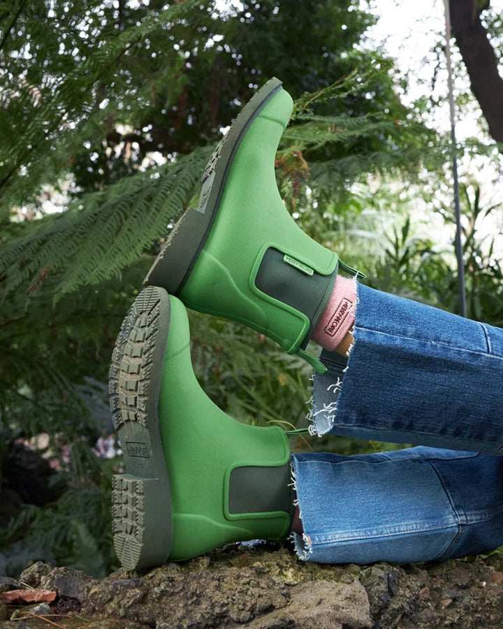 Bobbi Gumboot - Grasshopper Green *Last pairs Limited Gumboot Merry People