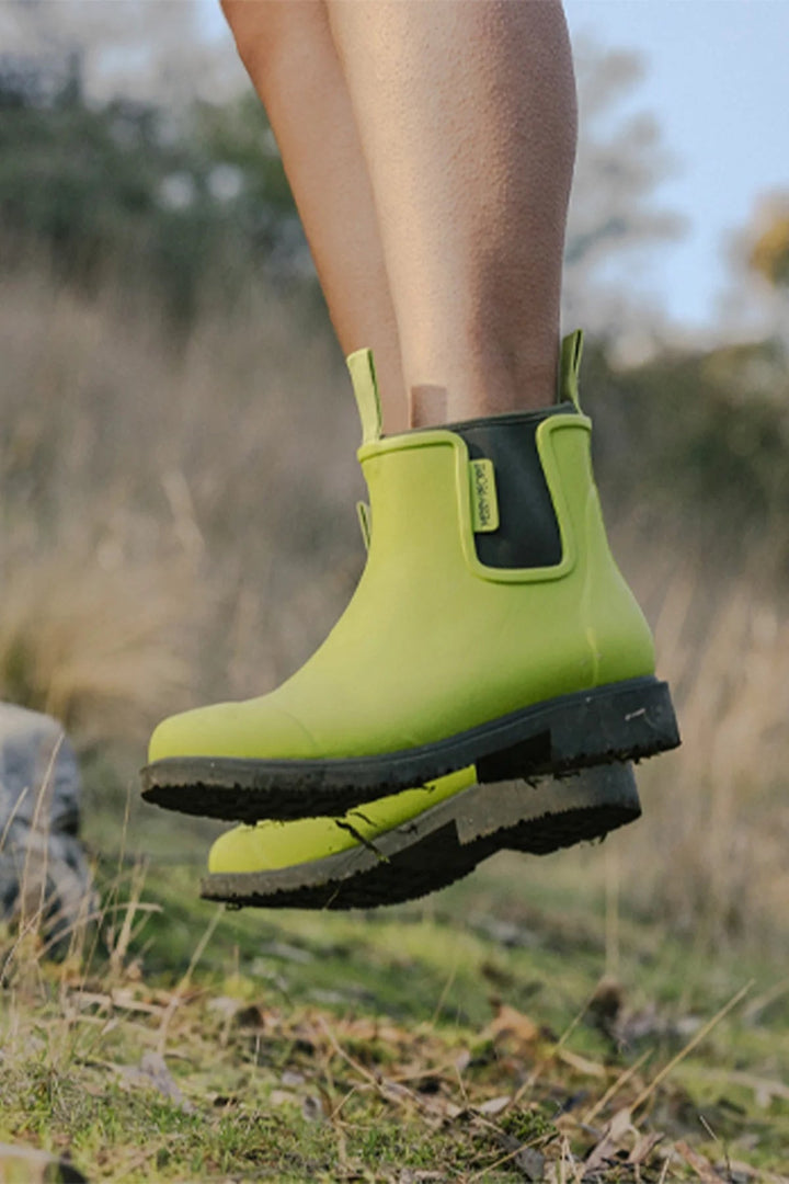 Bobbi Gumboot Lime/Olive merry people Merry People