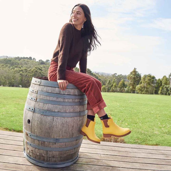 Bobbi Gumboot Sunflower General Merry People