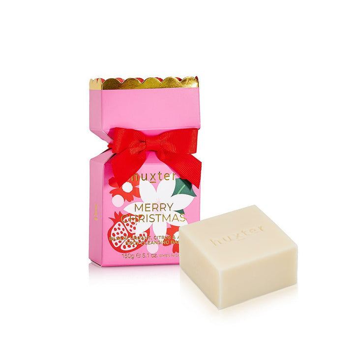 Body Cleansing Bar Soap Bon Bon 150gm – Blackcurrant, Citrus & Amber (Pink) - Stanleyandstone