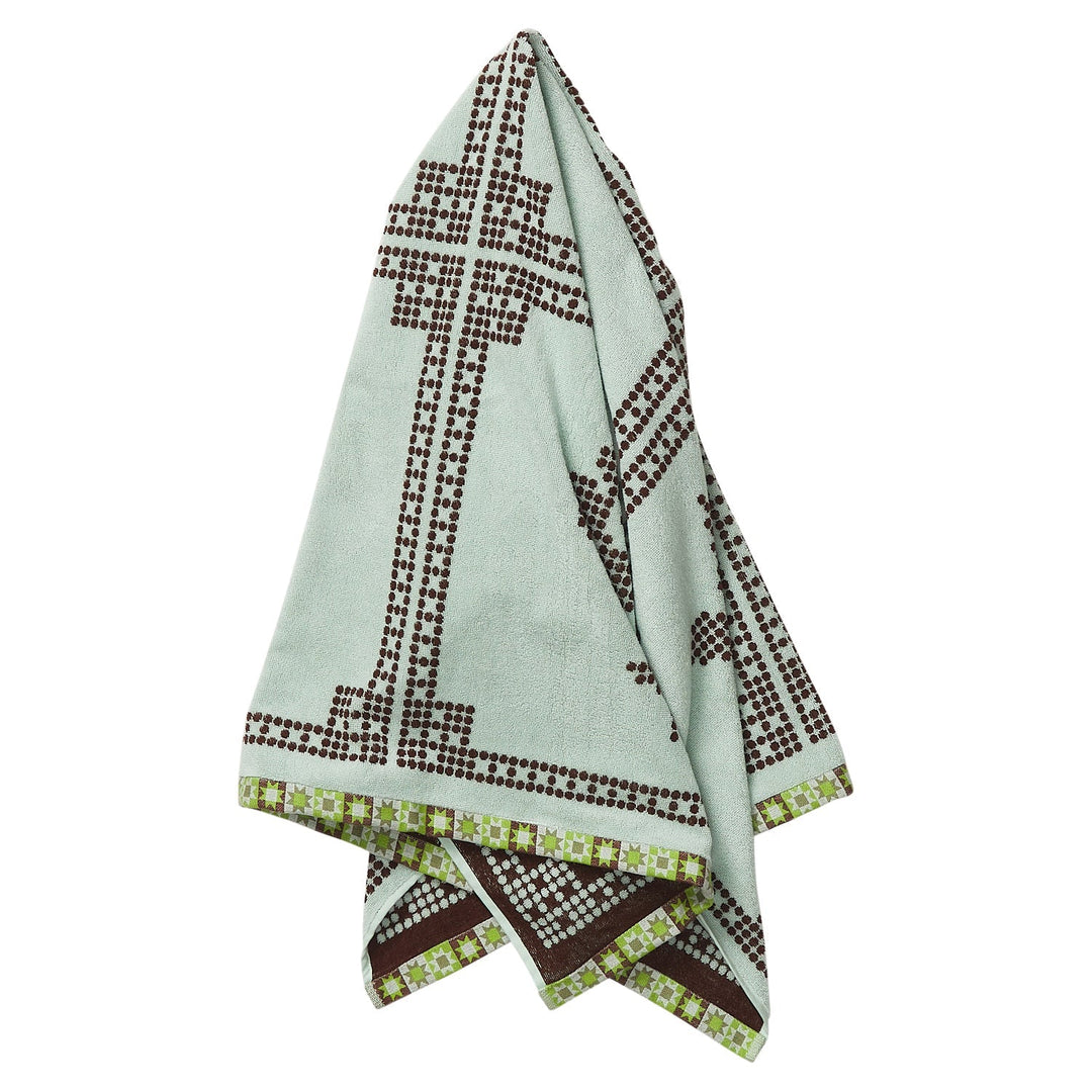 Bonny Bath Sheet - Fluorite towel Sage &amp; Clare