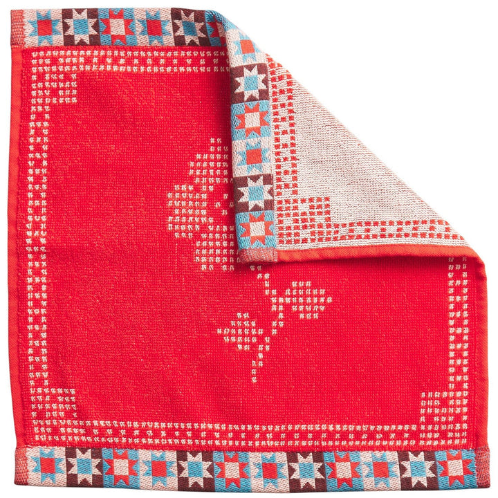 Bonny Face Washer Set - Poppy towel Sage &amp; Clare