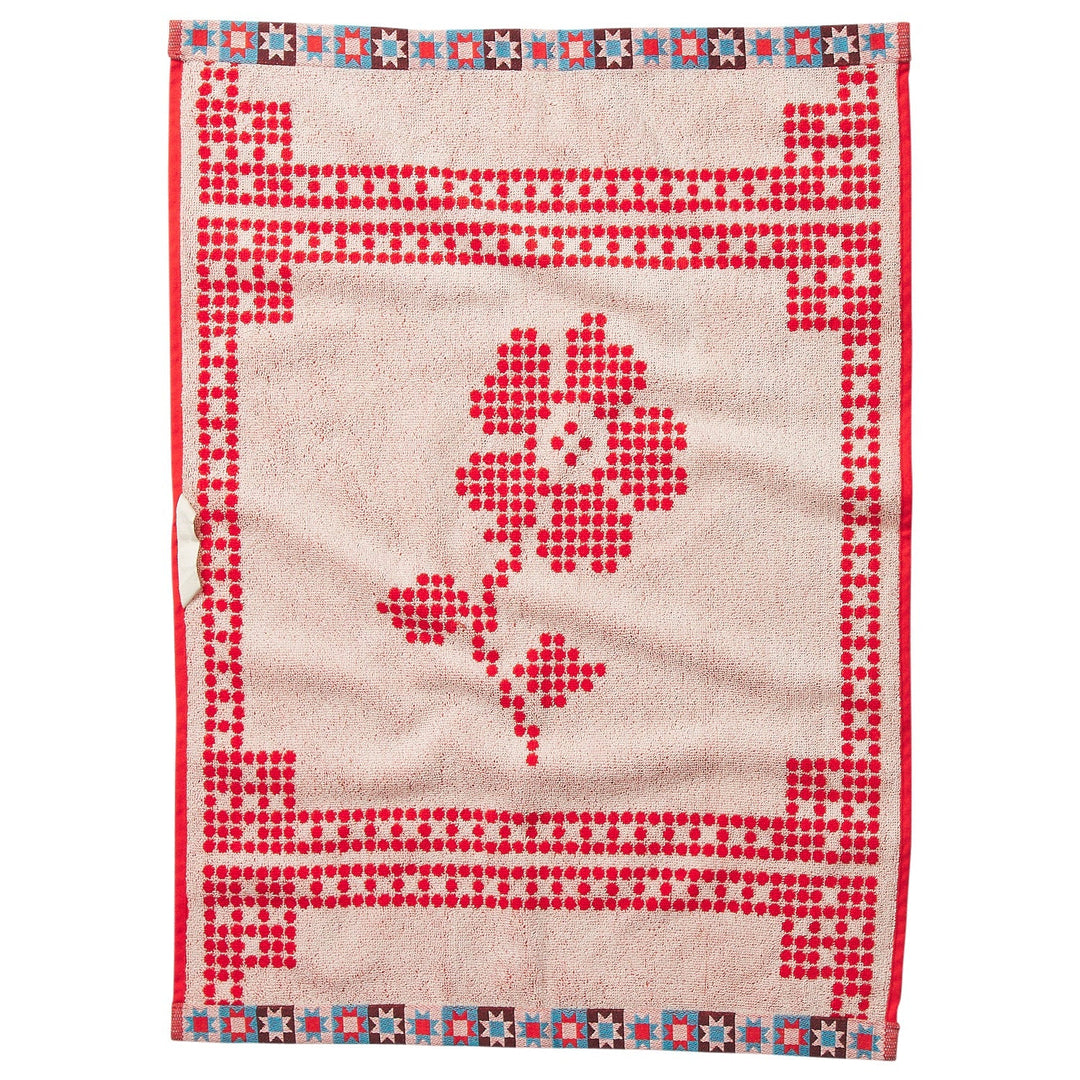 Bonny Hand Towel - Poppy towel Sage &amp; Clare