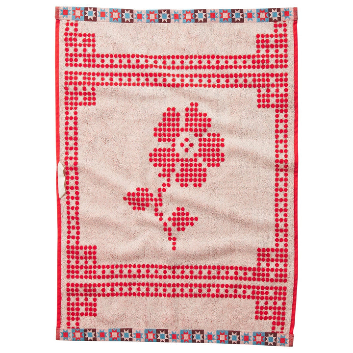 Bonny Hand Towel - Poppy towel Sage &amp; Clare
