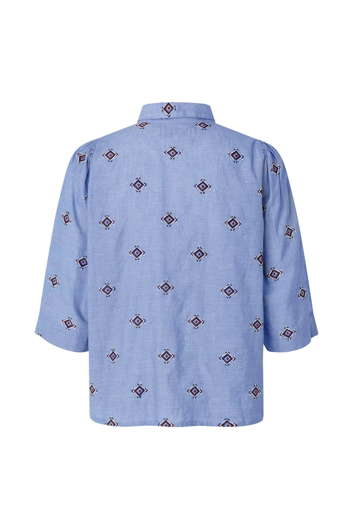 Bono Shirt - Light Blue Blouse Lollys Laundry