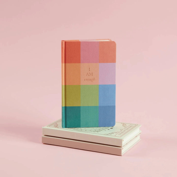 Bookcloth Journal Rainbow Check Book design works collective