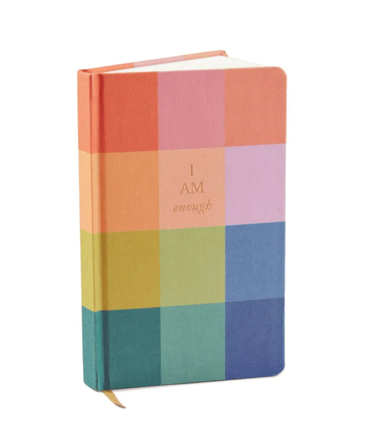 Bookcloth Journal Rainbow Check Book design works collective