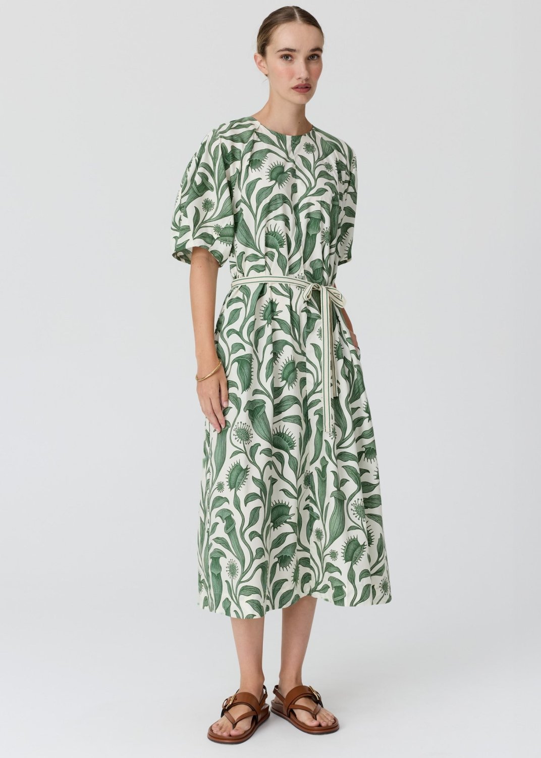 Botanica Day Dress - Botanica Print POL