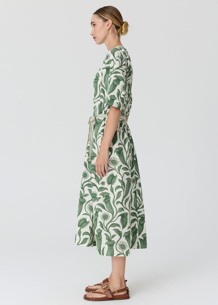 Botanica Day Dress - Botanica Print POL
