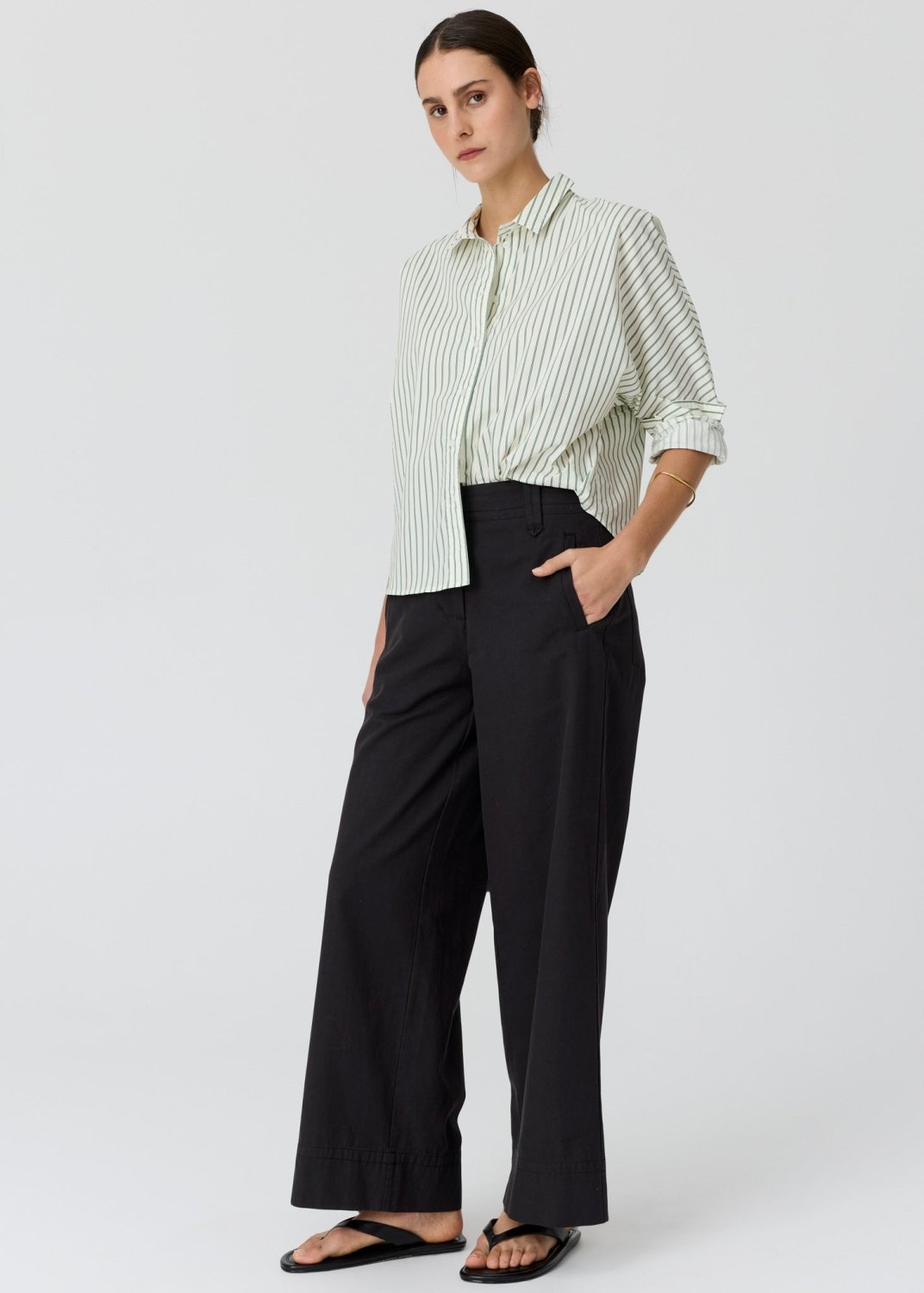 Botanica Two Way Stripe Shirt POL