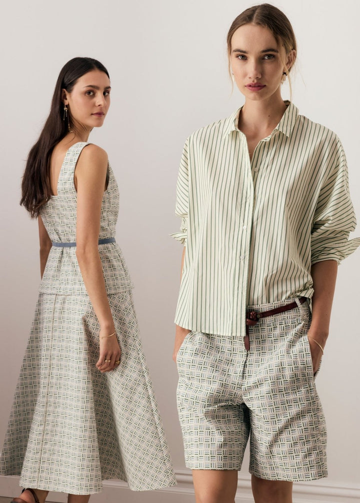 Botanica Two Way Stripe Shirt POL
