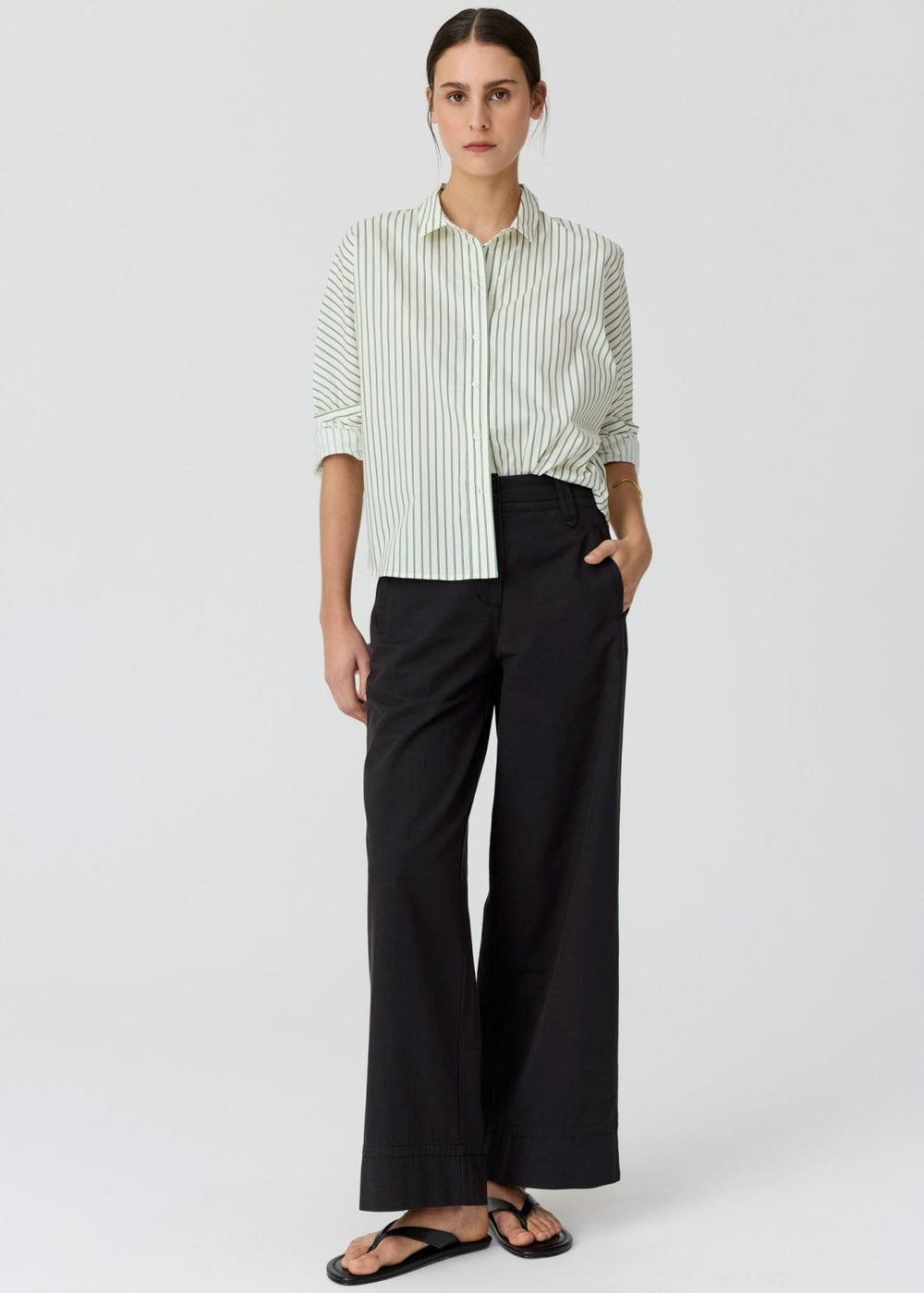 Botanica Two Way Stripe Shirt POL