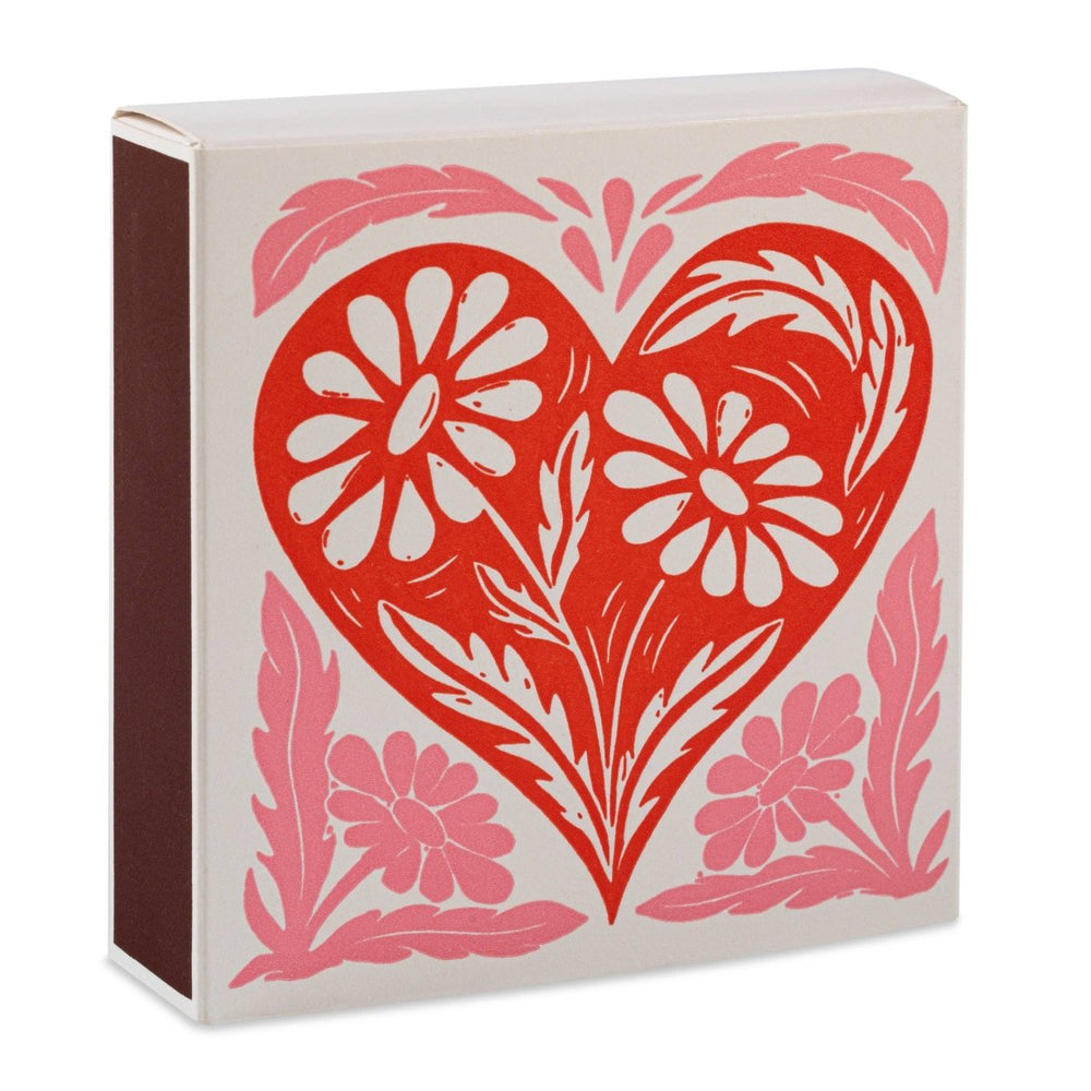 Botanical Heart | Square Matchboxes Matches Archivist Gallery | Australia