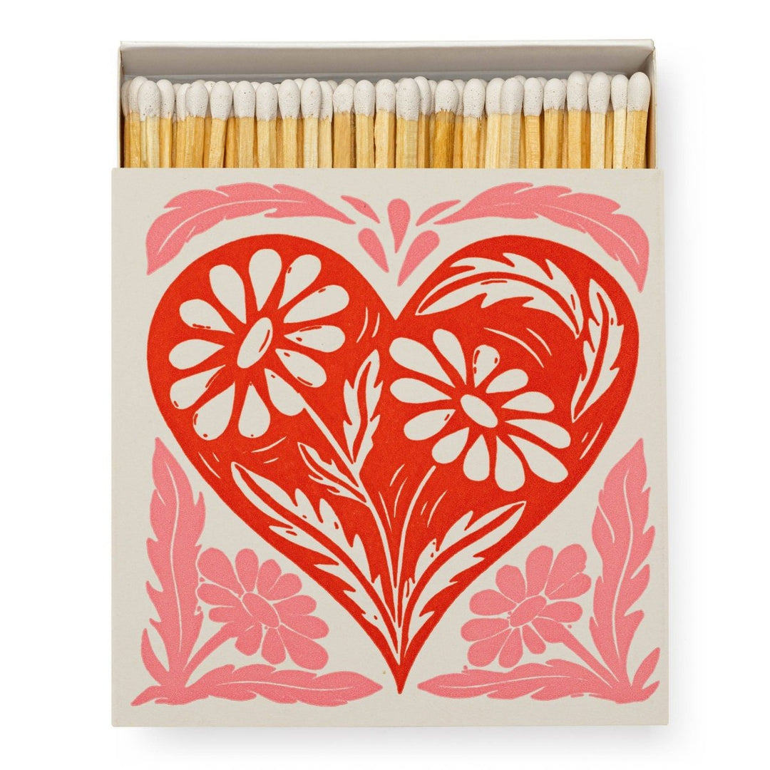 Botanical Heart | Square Matchboxes Matches Archivist Gallery | Australia