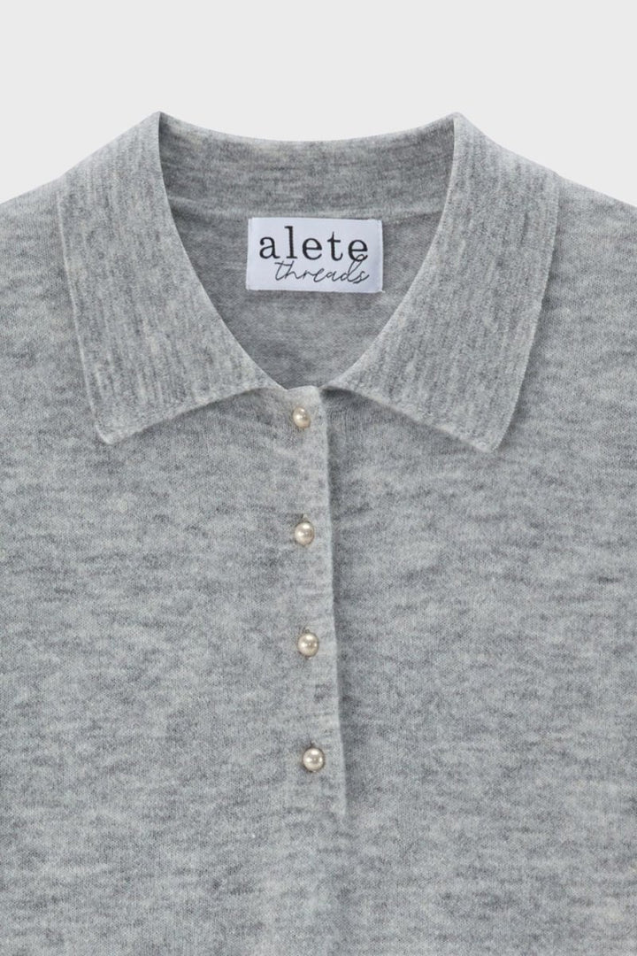 Boundless Polo - Mist knit Alete