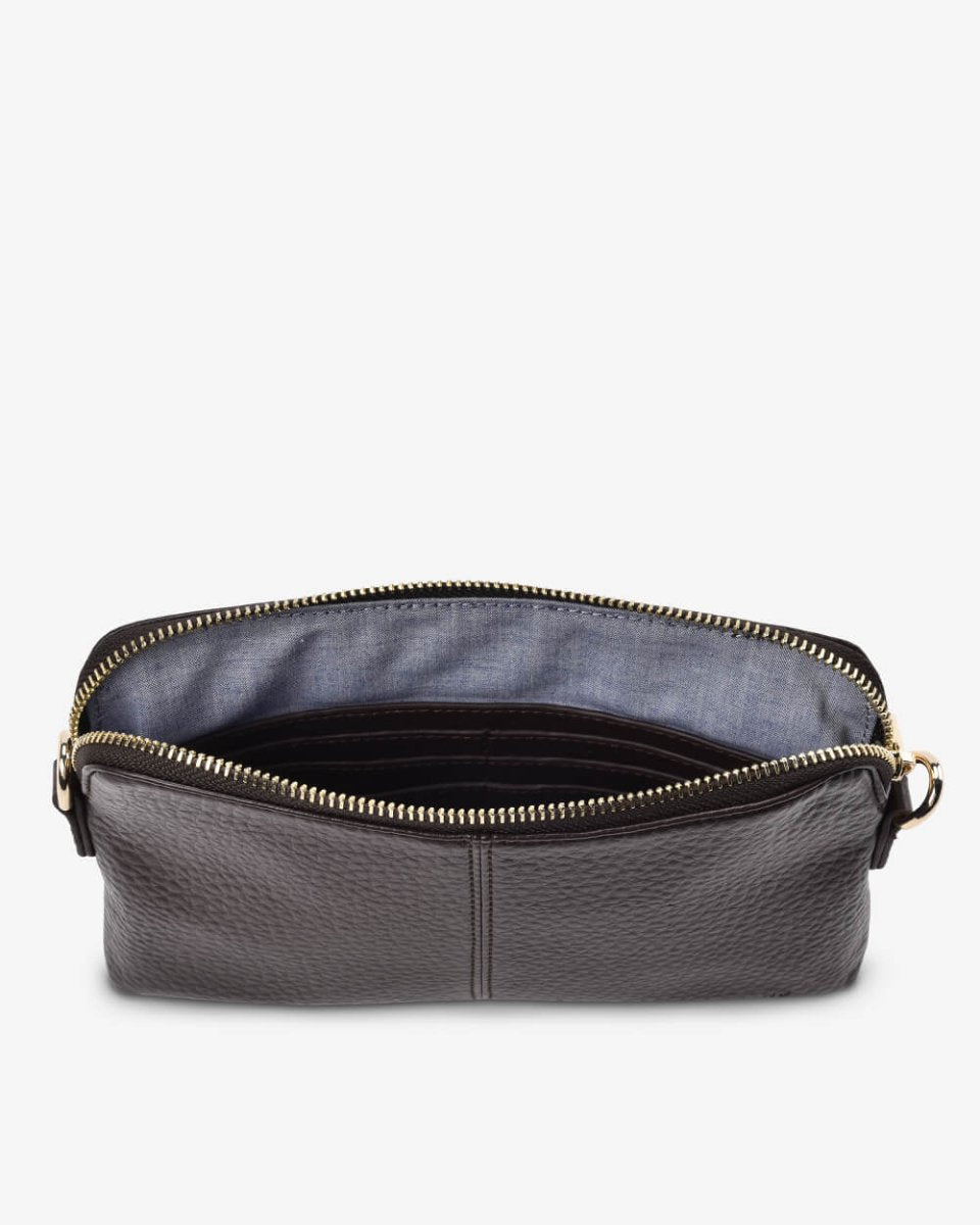 Bowery Crossbody - Chocolate Handbag Elms and King