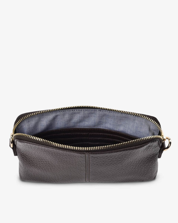 Bowery Crossbody - Chocolate Handbag Elms and King