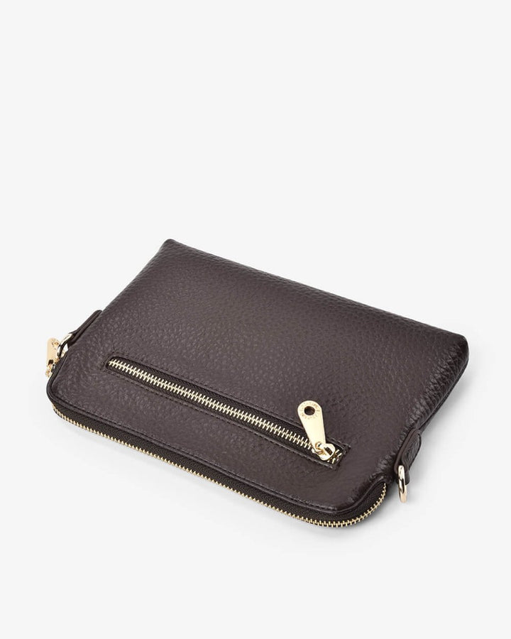 Bowery Crossbody - Chocolate Handbag Elms and King