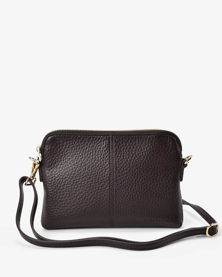 Bowery Crossbody - Chocolate Handbag Elms and King
