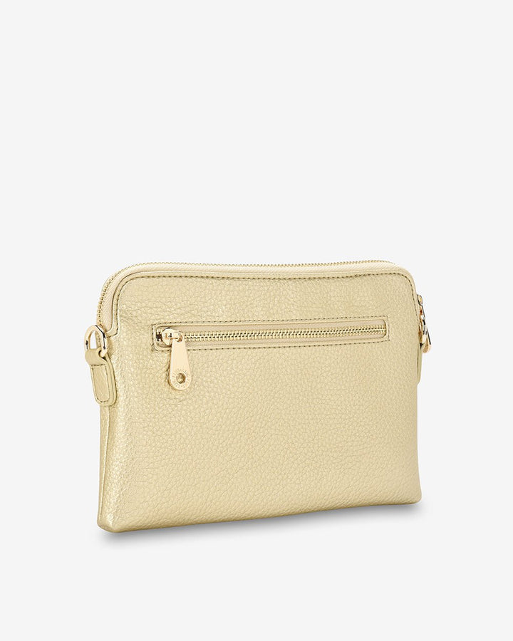 Bowery Crossbody - Gold handbag Elms and King