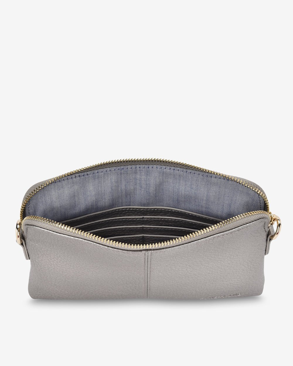 Bowery Crossbody - Pewter Handbag Elms and King