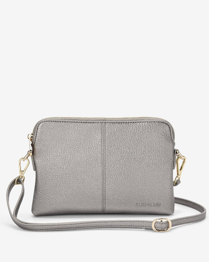 Bowery Crossbody - Pewter Handbag Elms and King