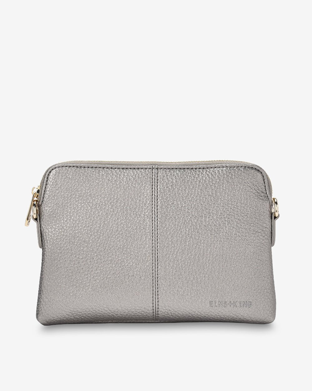 Bowery Crossbody - Pewter Handbag Elms and King