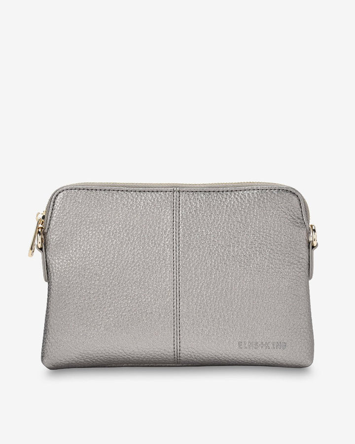 Bowery Crossbody - Pewter Handbag Elms and King