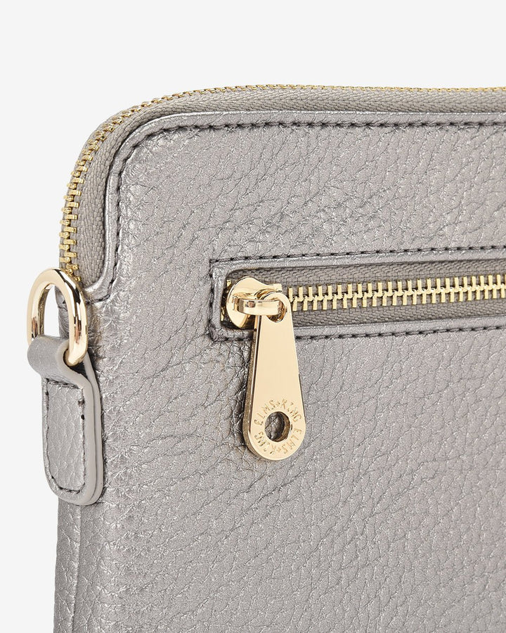 Bowery Crossbody - Pewter Handbag Elms and King