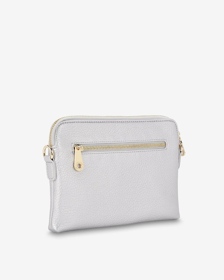 Bowery Crossbody - Silver - Stanleyandstone
