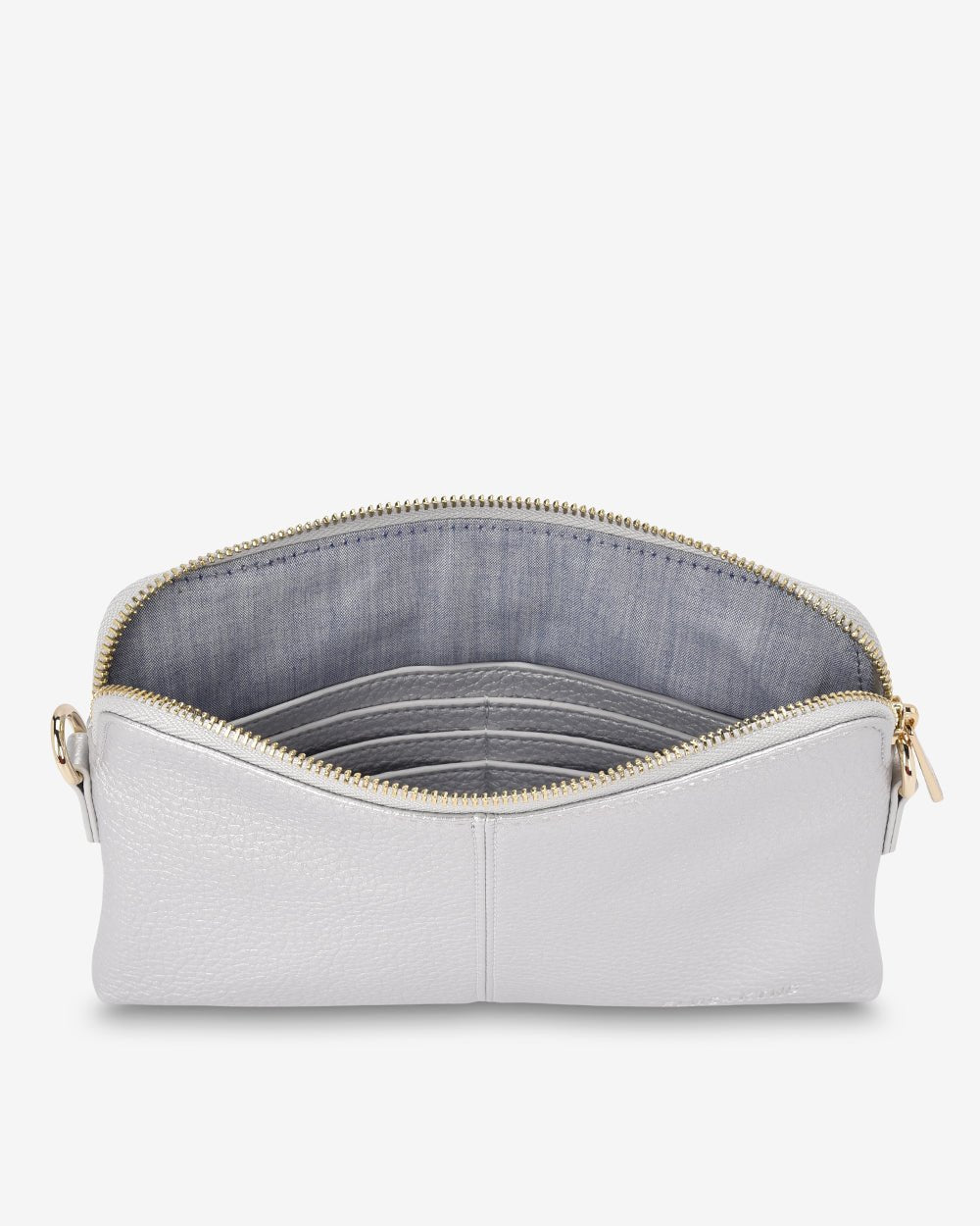 Bowery Crossbody - Silver - Stanleyandstone