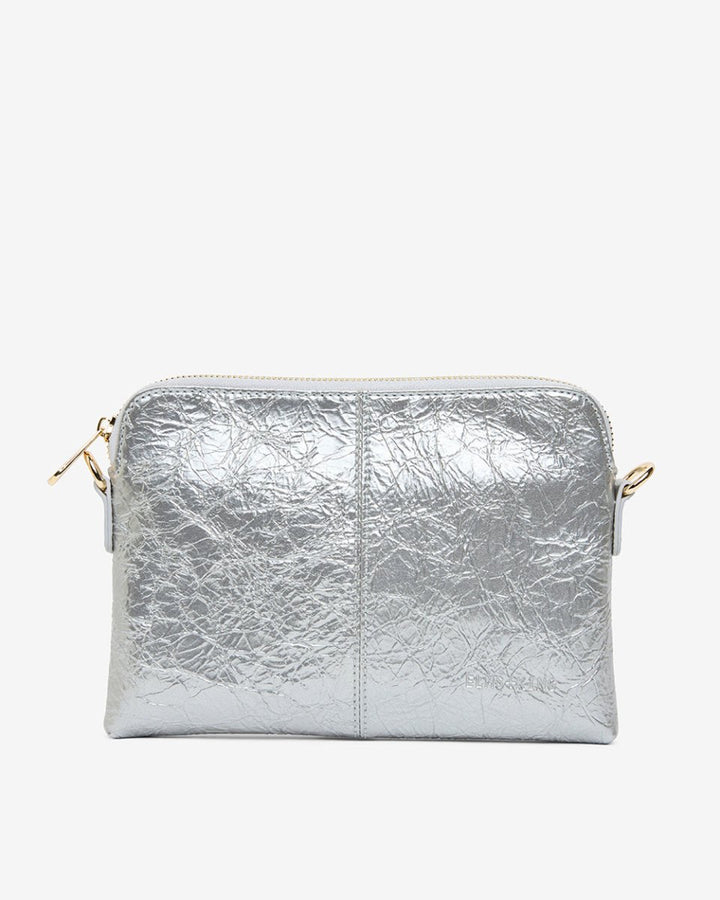 Bowery Crossbody - Silver Crinkle - Stanleyandstone