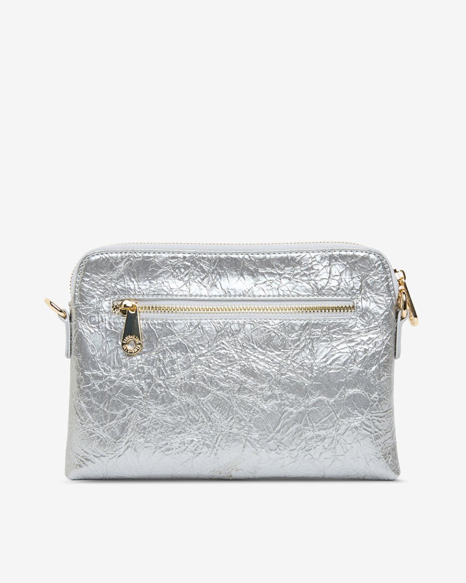 Bowery Crossbody - Silver Crinkle - Stanleyandstone