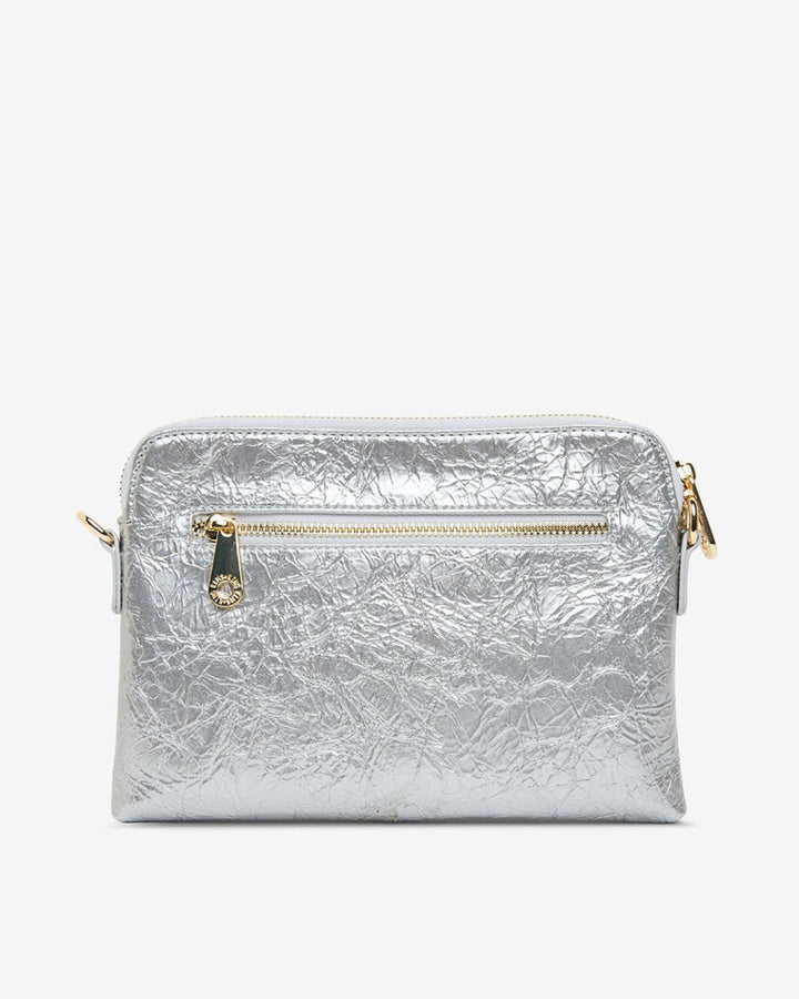 Bowery Crossbody - Silver Crinkle - Stanleyandstone