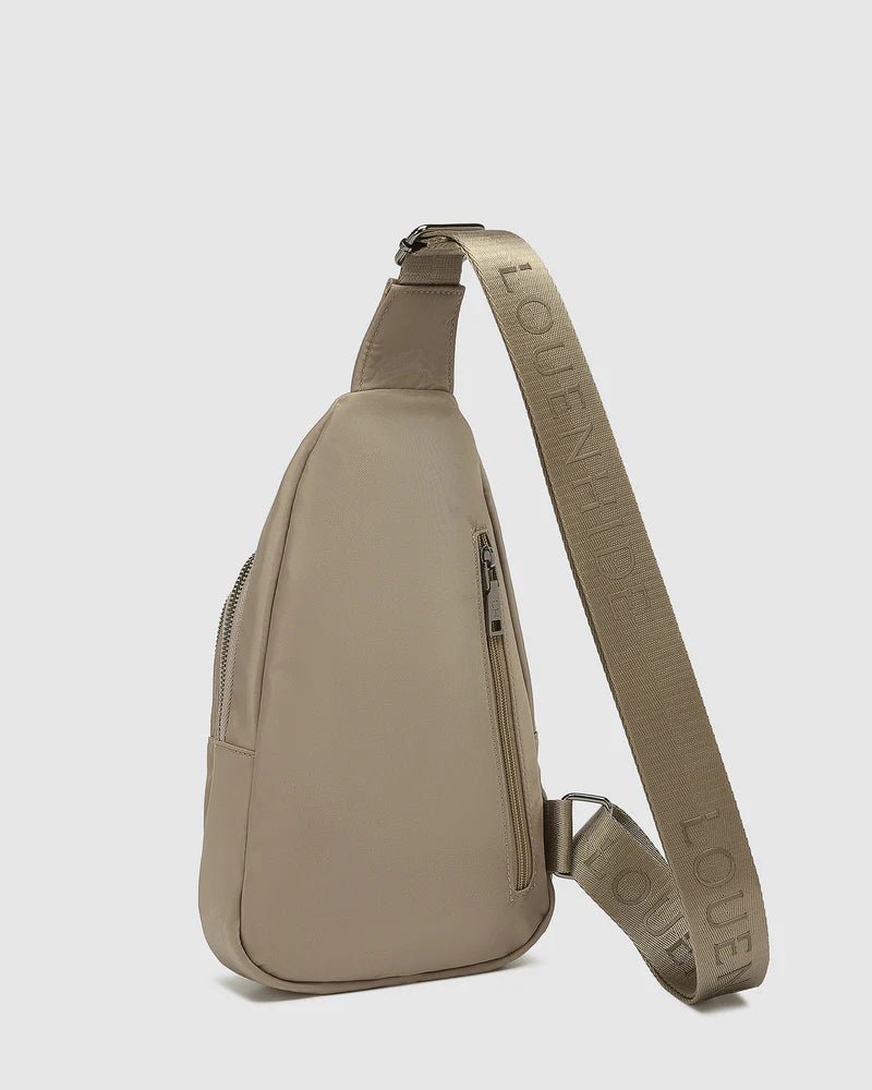 Boyd Sling Bag - Beige Handbag Louenhide