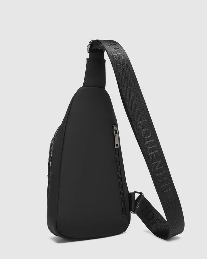 Boyd Sling Bag - Black Handbag Louenhide