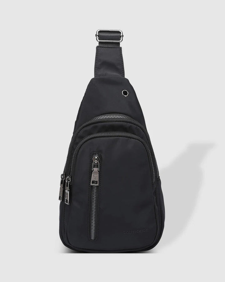Boyd Sling Bag - Black Handbag Louenhide
