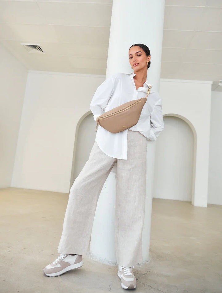 Brandi Sling Back Bag Hazelnut Accessories zjoosh