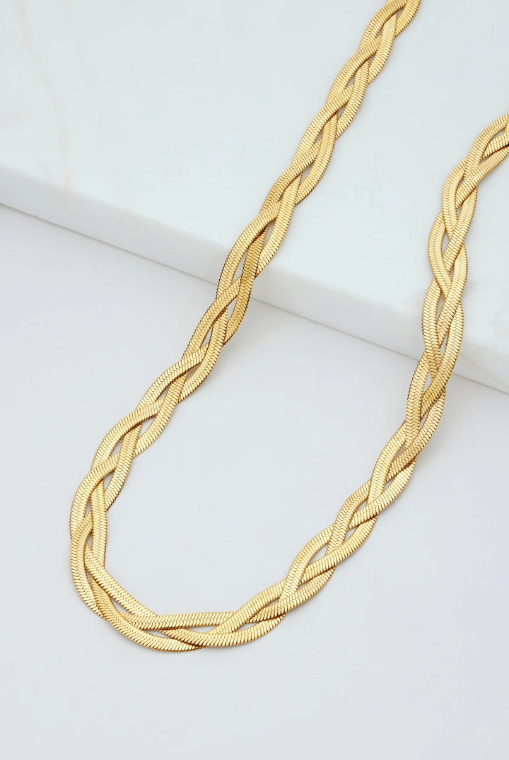 Bridget Necklace - Gold Necklace Zafino Jewellery