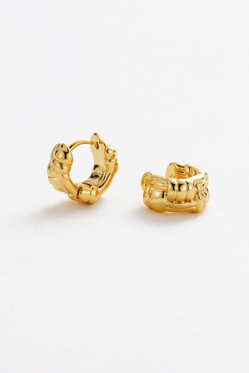Brielle Huggie Earrings Zafino Jewellery